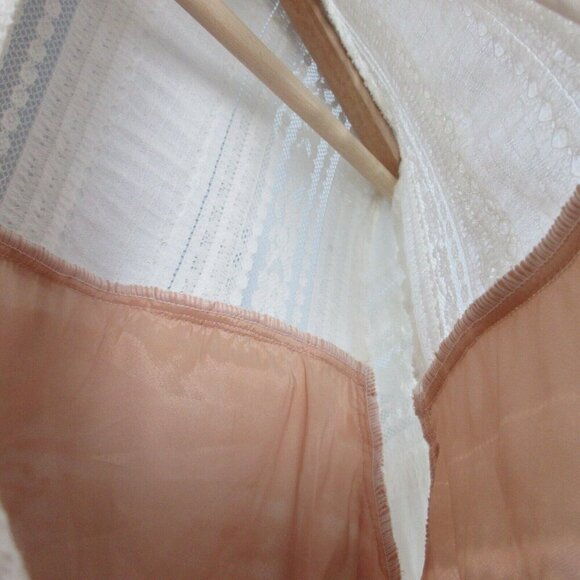 Cinq à Sept Antonia Lace Blouse Women White Cotton M Ruffle Sleeve Boho 296 - Picture 7 of 10